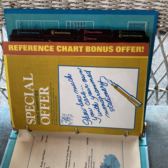 Vintage 1972 The Complete Family Home Repair Book / Binder - Picture 4 of 9